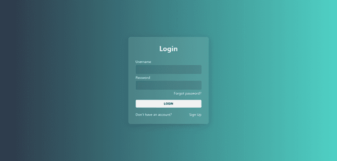 Login Card